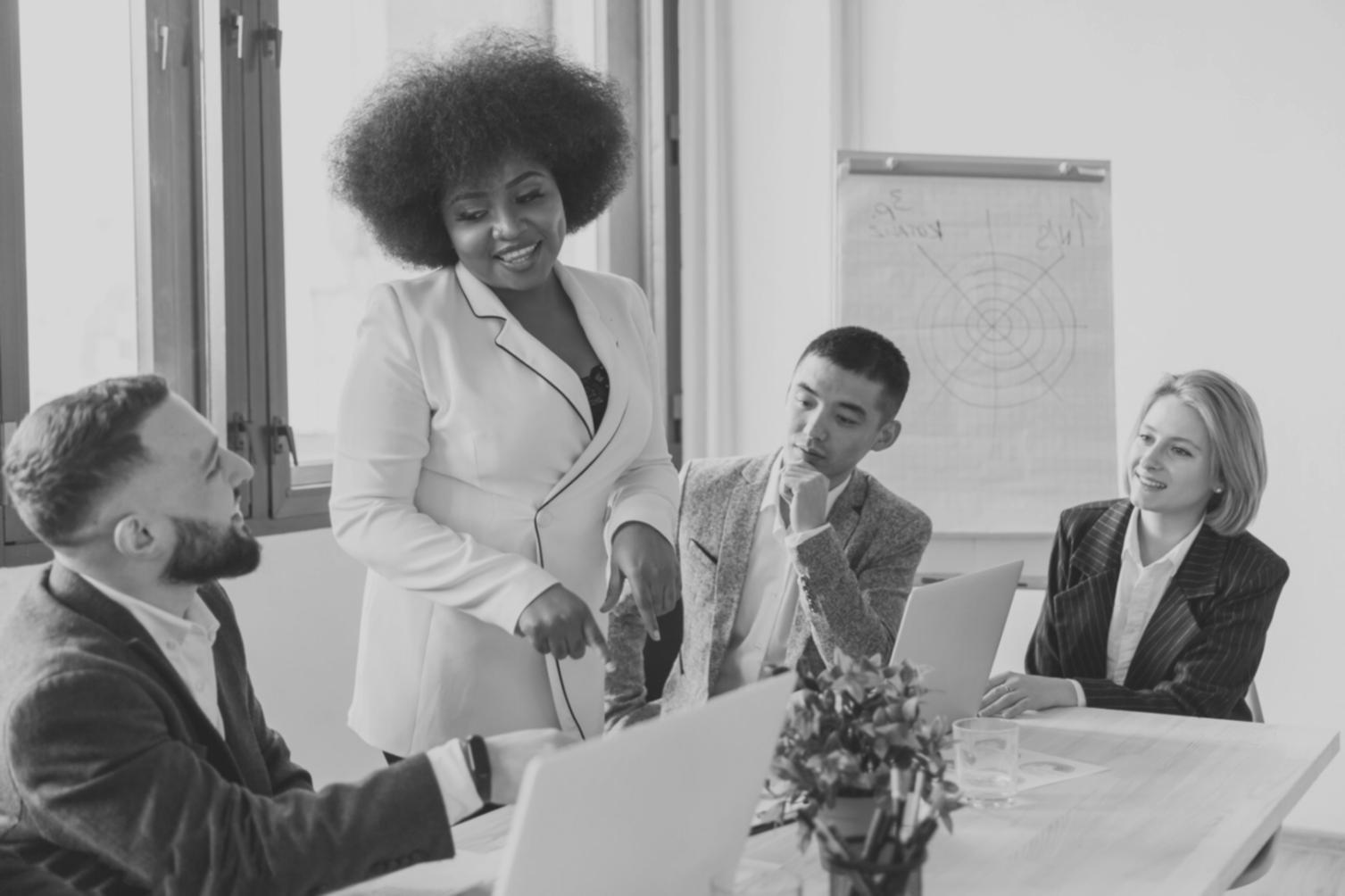 Financial documents and charts representing our educational methodology